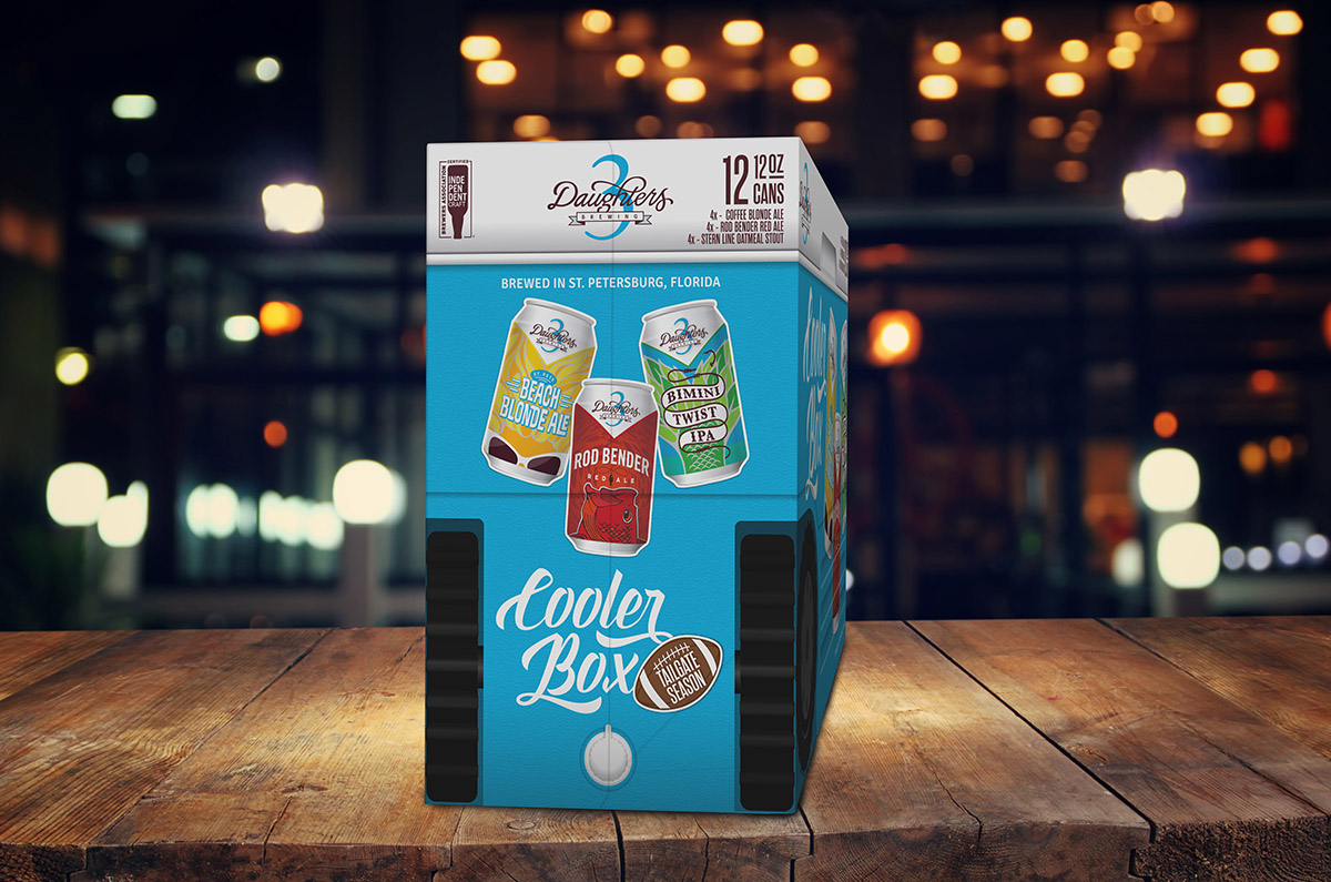 3Daughters Brewery Cooler Box Mix 12-Pack