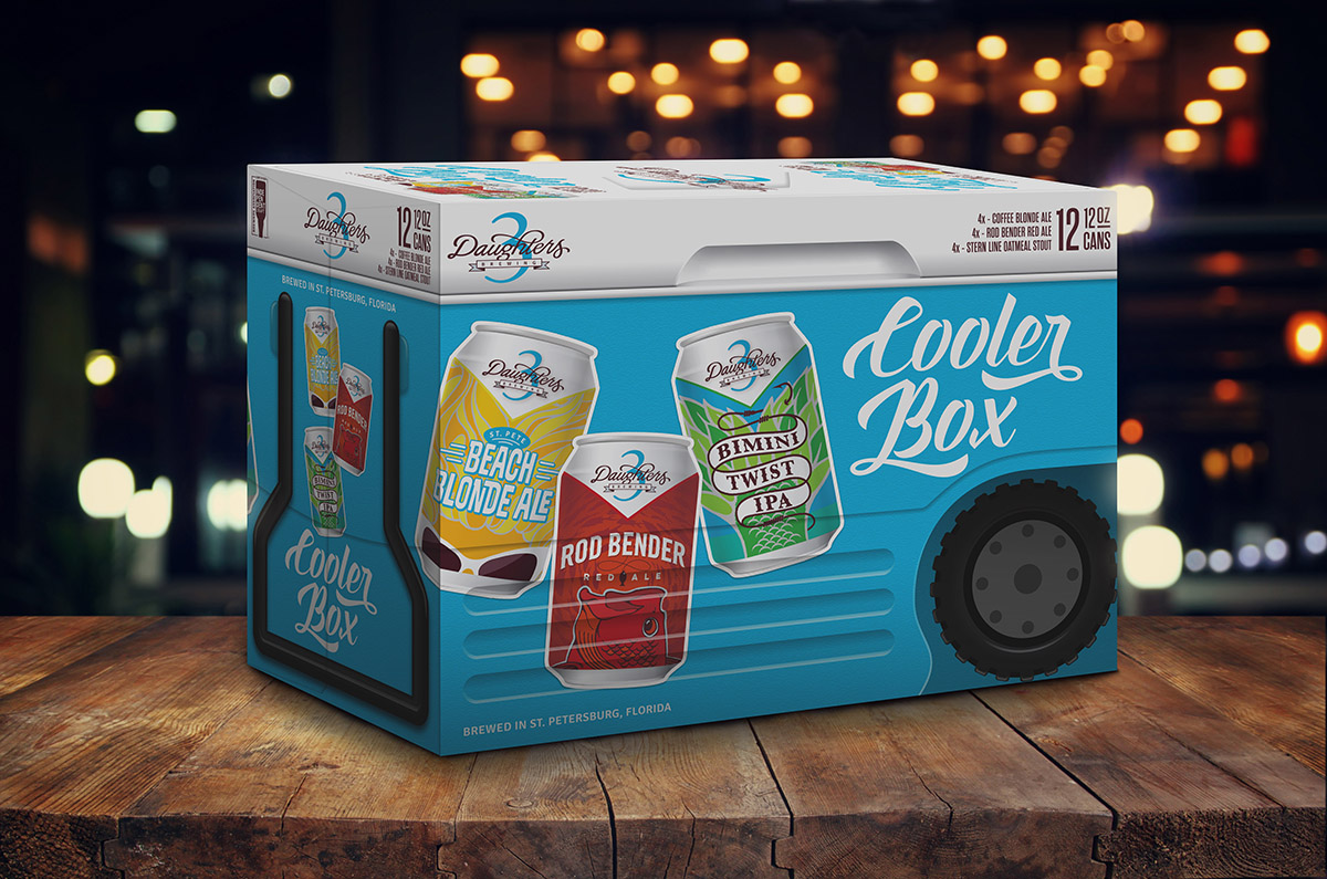 3Daughters Brewery Cooler Box Mix 12-Pack