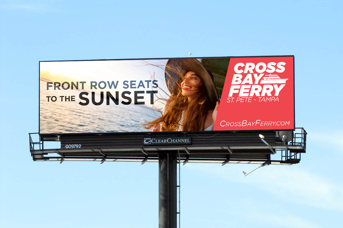 Cross-Bay Ferry Billboard